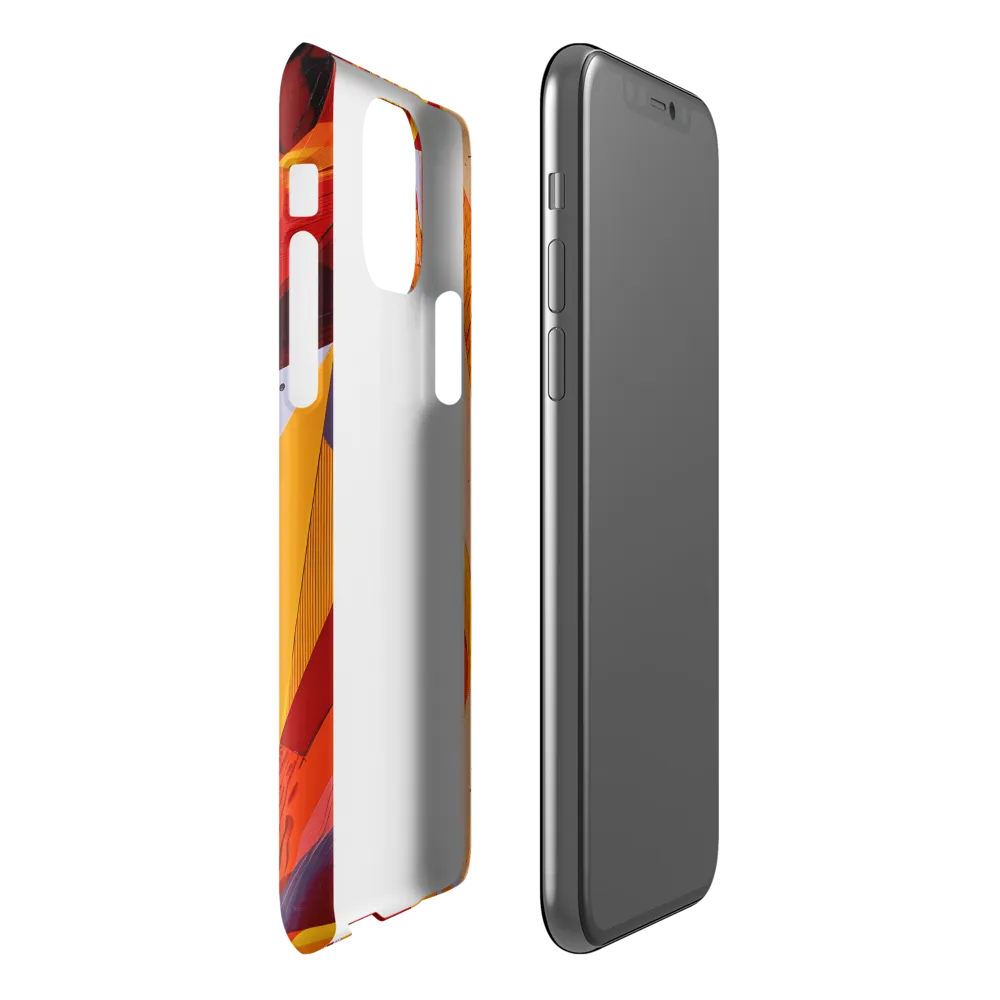 Dynamic Geometric Harmony | Phone Case |  11 Pro | Snap Case | Glossy