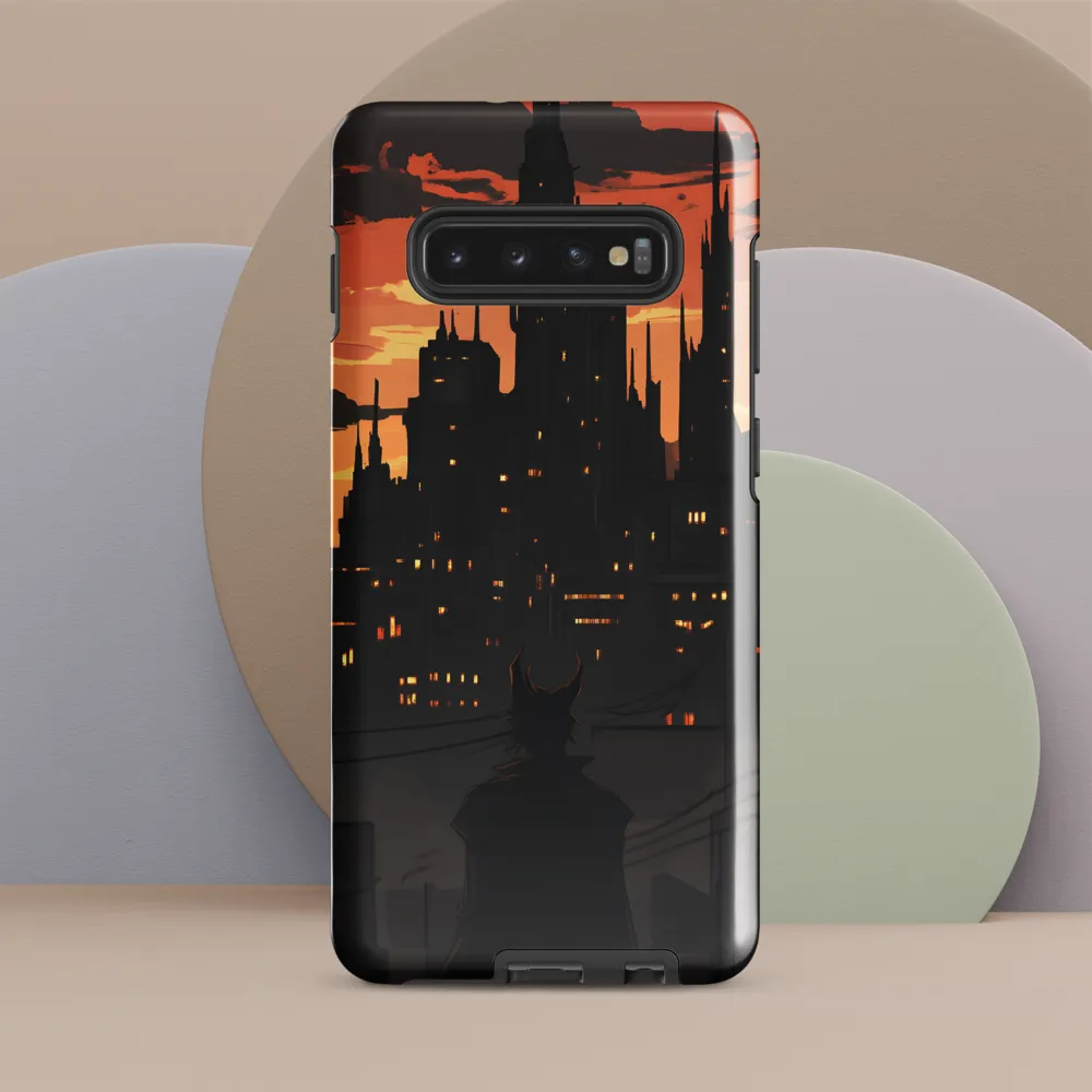 City of Shadows | Phone Case |  S10 Plus | Tough Case | Glossy