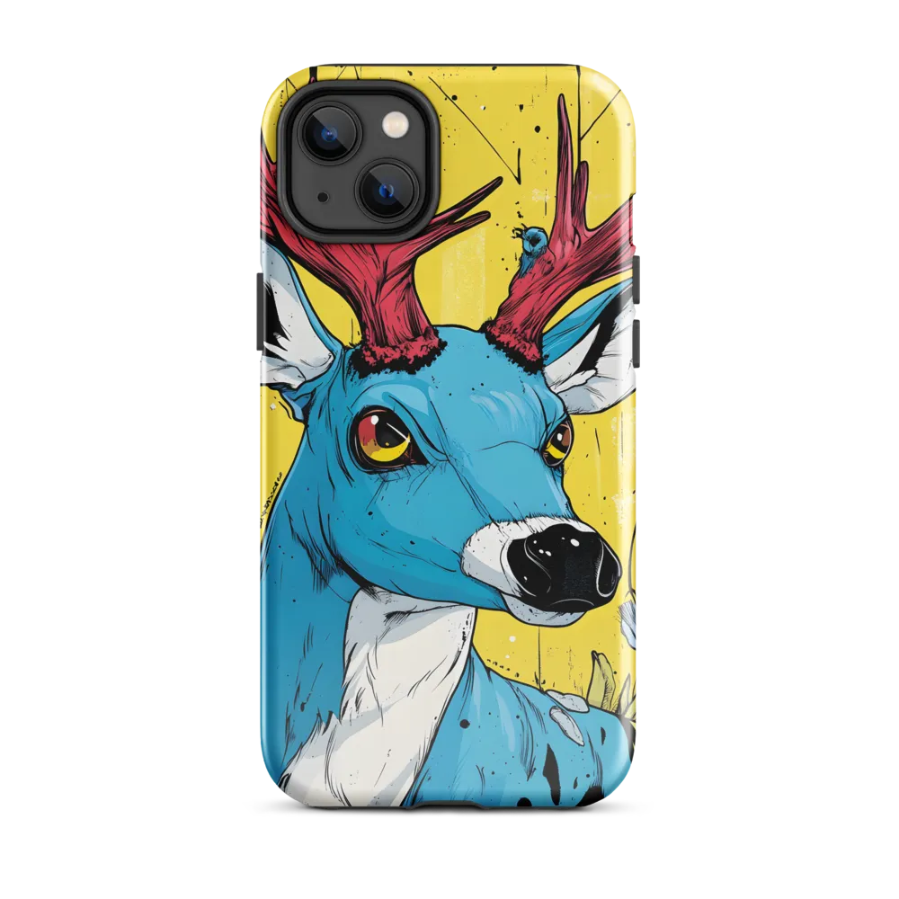 Vivid Antlers: A Modern Take on Nature