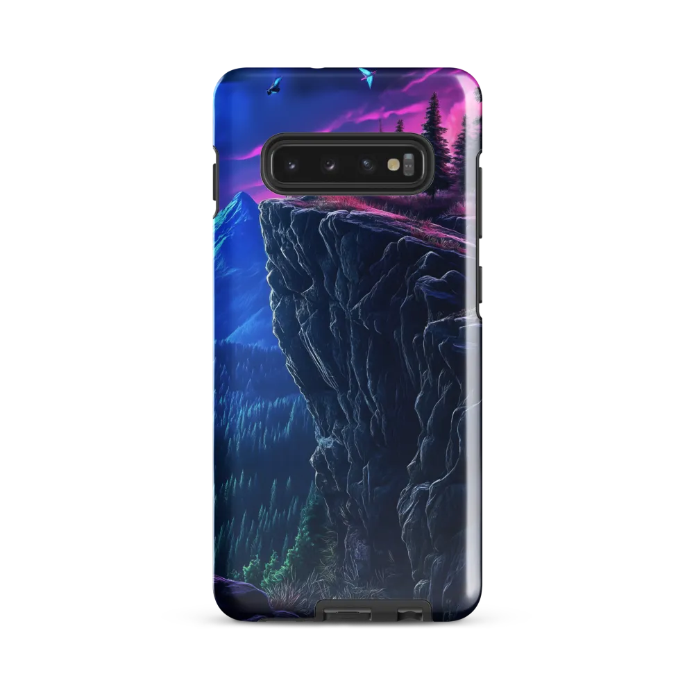 Ethereal Cliffs | Phone Case |  S10 Plus | Tough Case | Glossy