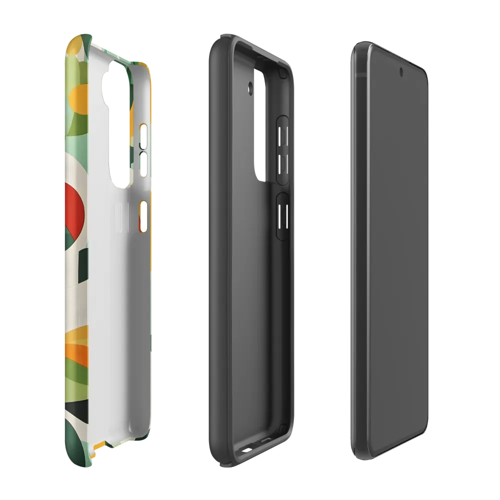 Harmony in Shapes: A Playful Abstract Design