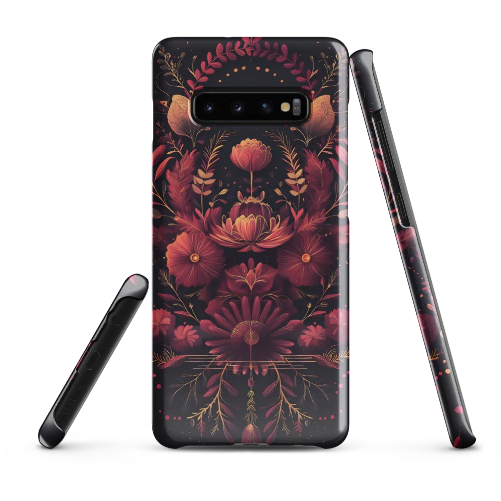 Elegance in Bloom | Phone Case |  S10 Plus | Snap Case | Glossy