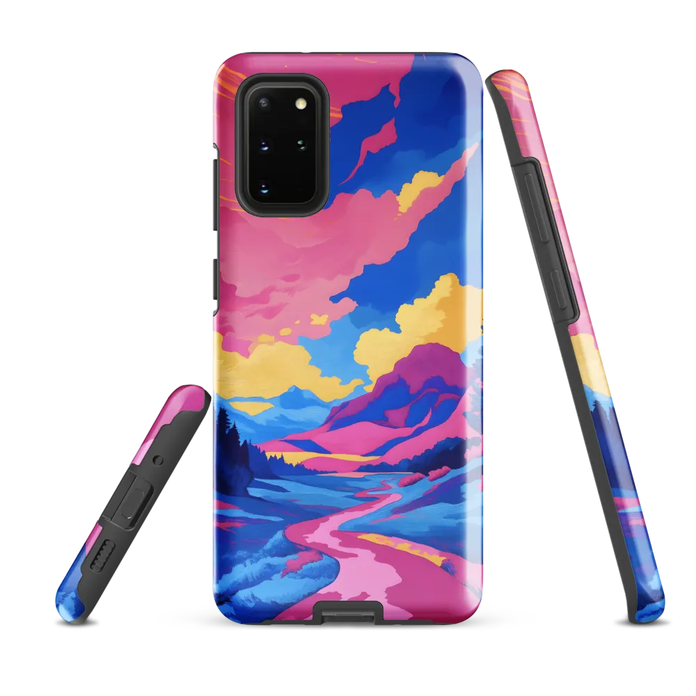 Dreamscape: The Serene River | Phone Case |  S20 Plus | Tough Case | Glossy