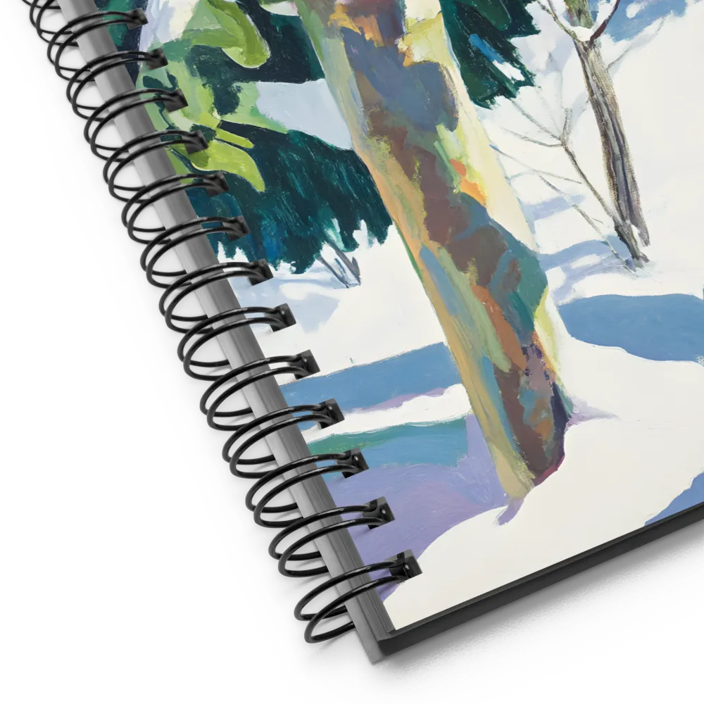 Winter's Embrace | Spiral Notebook