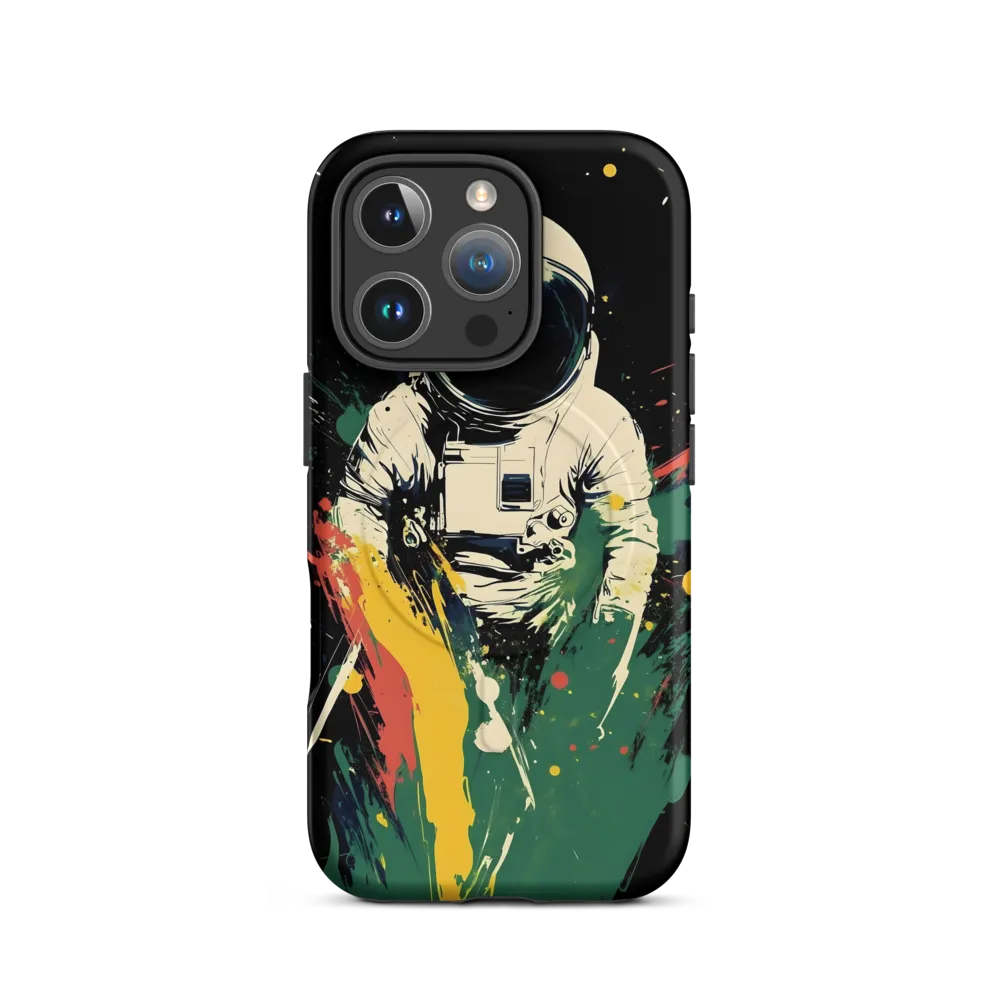 Cosmic Splash: The Astronaut's Journey