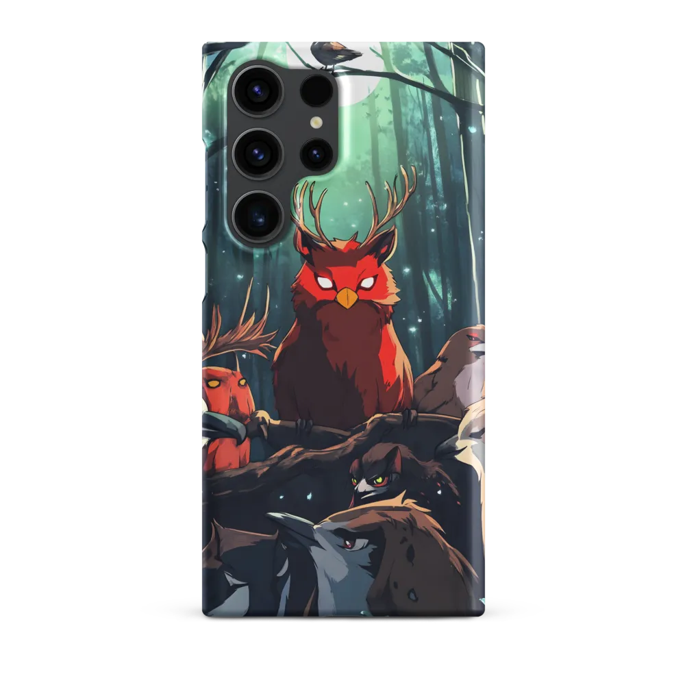 Gathering in the Moonlit Forest