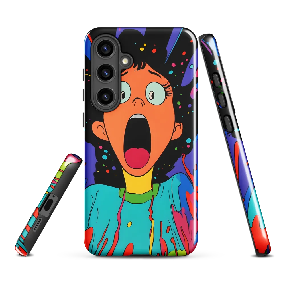Eruption of Emotion | Phone Case |  S24 Plus | Tough Case | Glossy