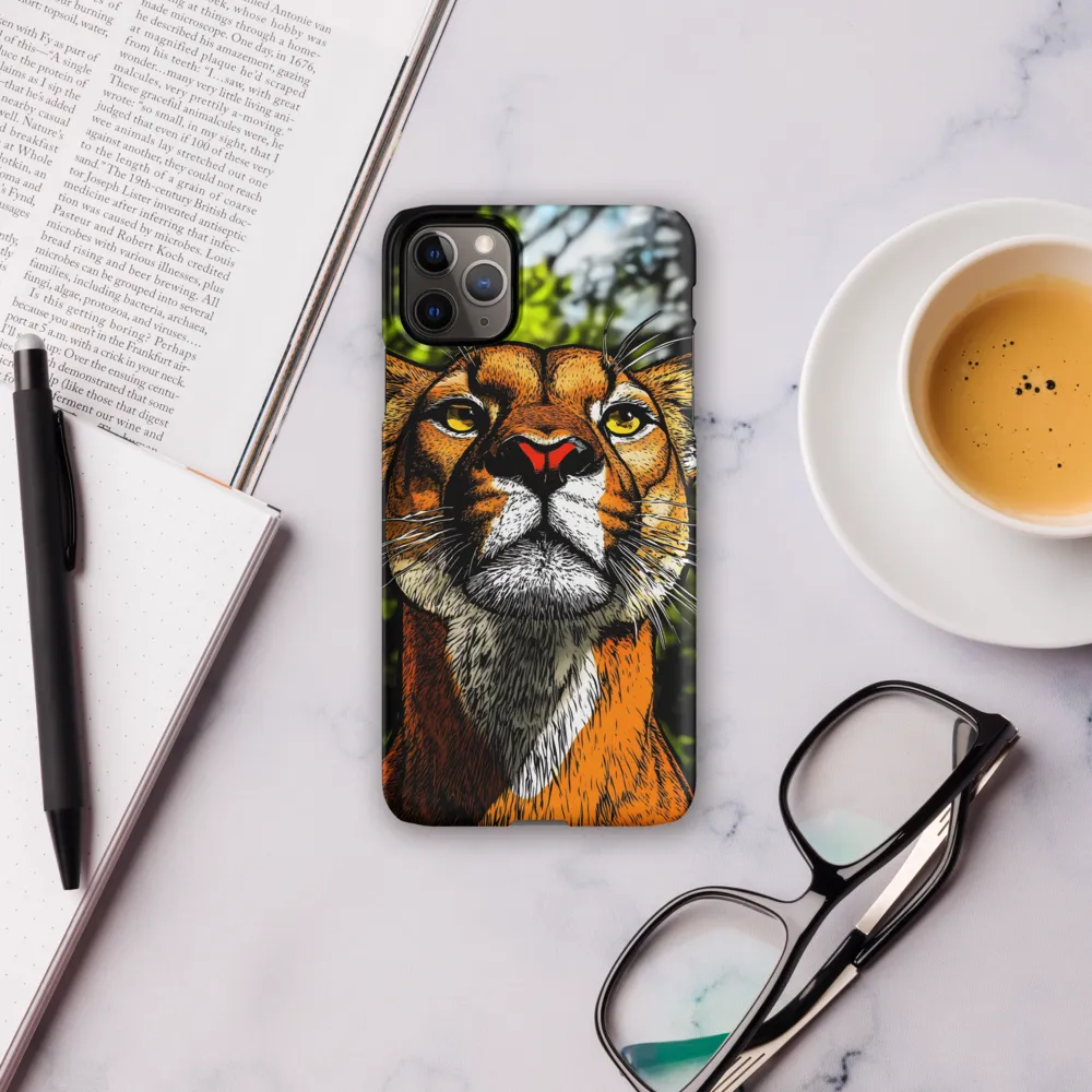 Regal Gaze: The Lioness in Focus