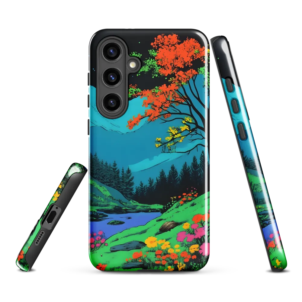 Neon Dreams: A Vibrant Landscape
