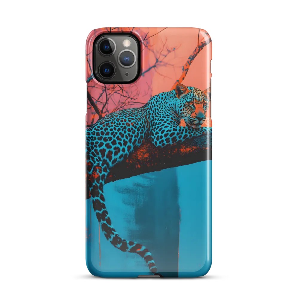 Ethereal Serenity: The Leopard's Perch | Phone Case |  11 Pro Max | Snap Case | Glossy