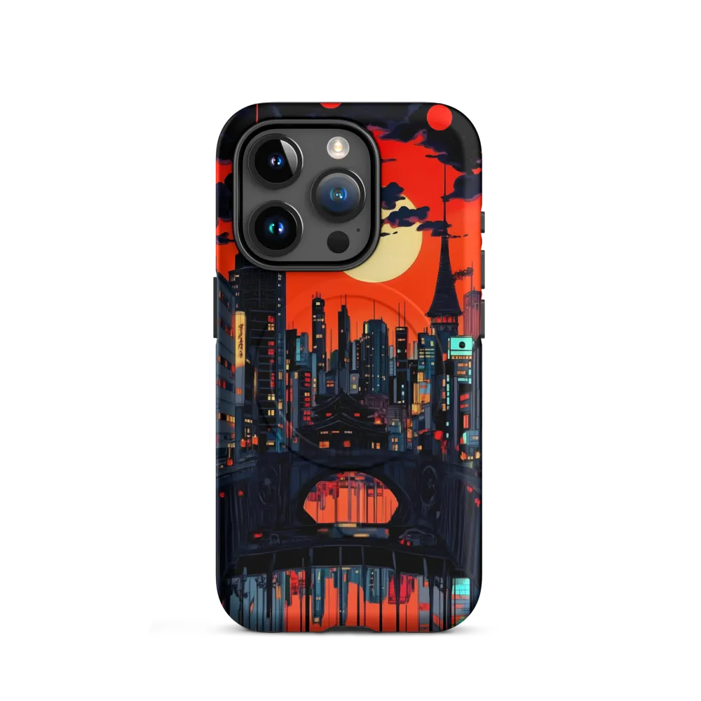 Nightfall in a Neon City