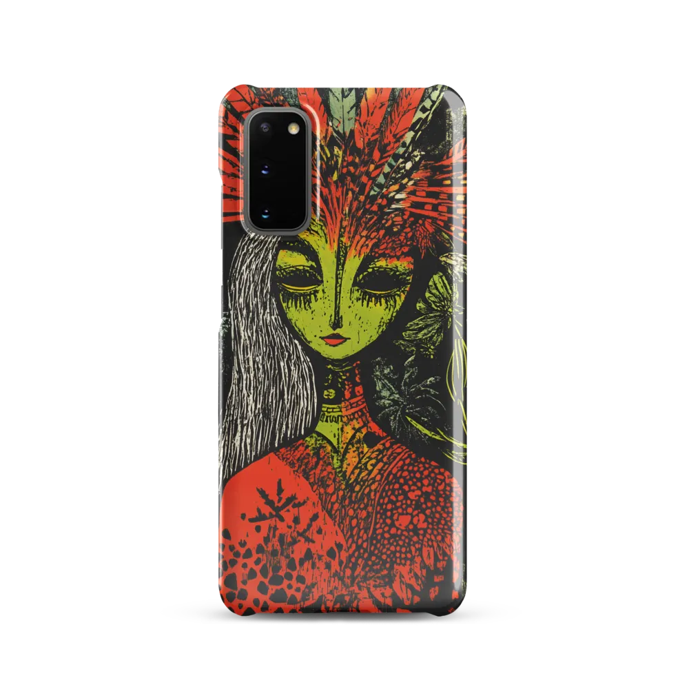 Mystical Flora: A Surreal Portrait
