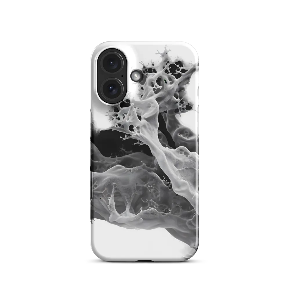 Ethereal Fractals: An Abstract Exploration | Phone Case |  16 | Snap Case | Glossy