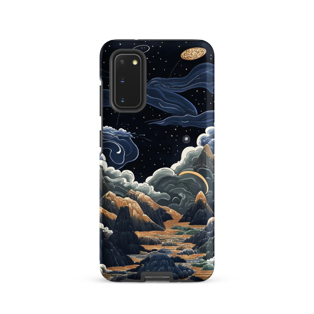 Celestial Harmony: Peaks and Planets