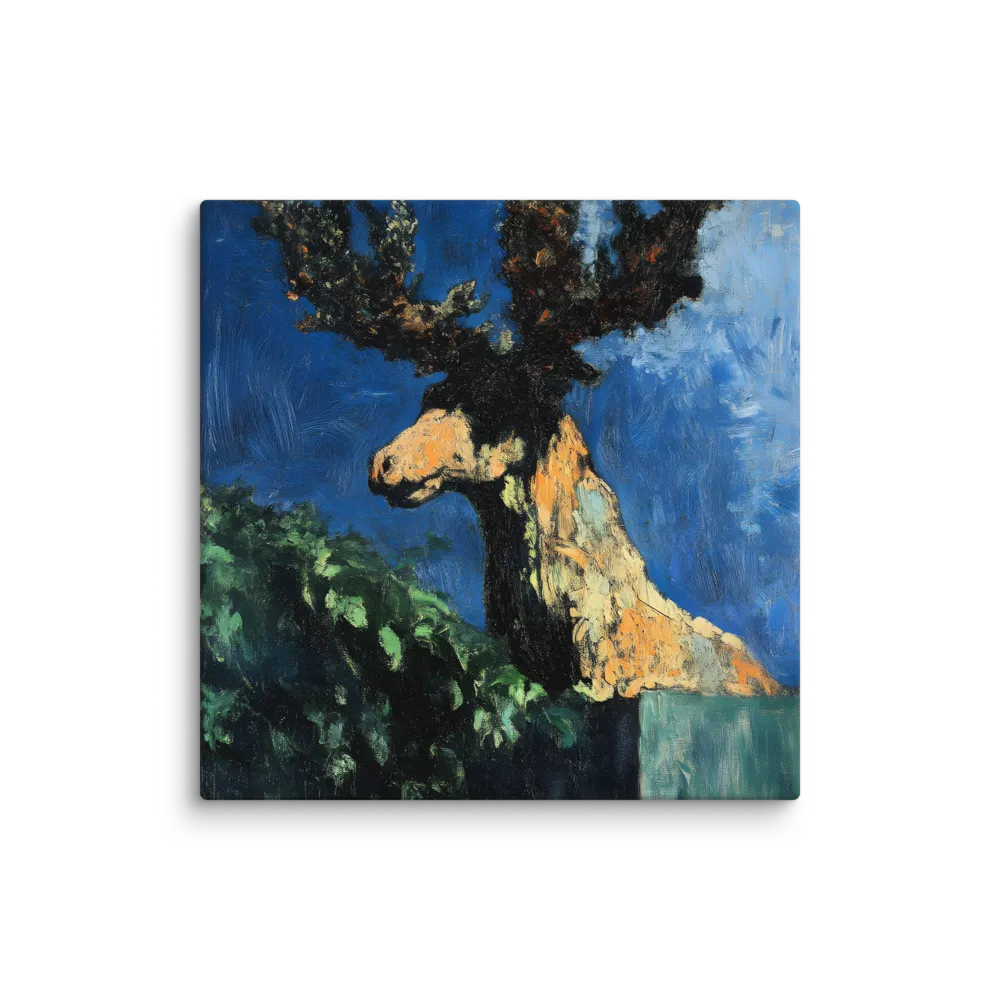 The Majestic Deer in Nature | Canvas | 28″×28″