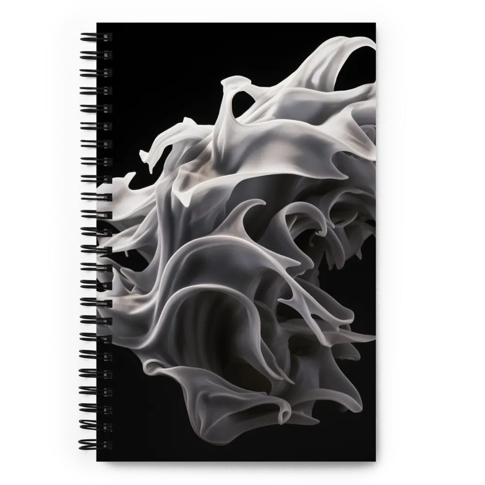 Fluid Dynamics: An Organic Exploration | Spiral Notebook