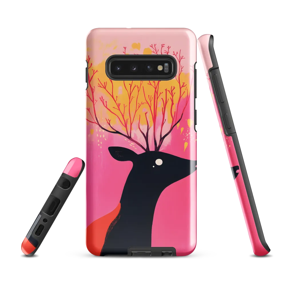 Whimsical Forest Guardian | Phone Case |  S10 Plus | Tough Case | Glossy