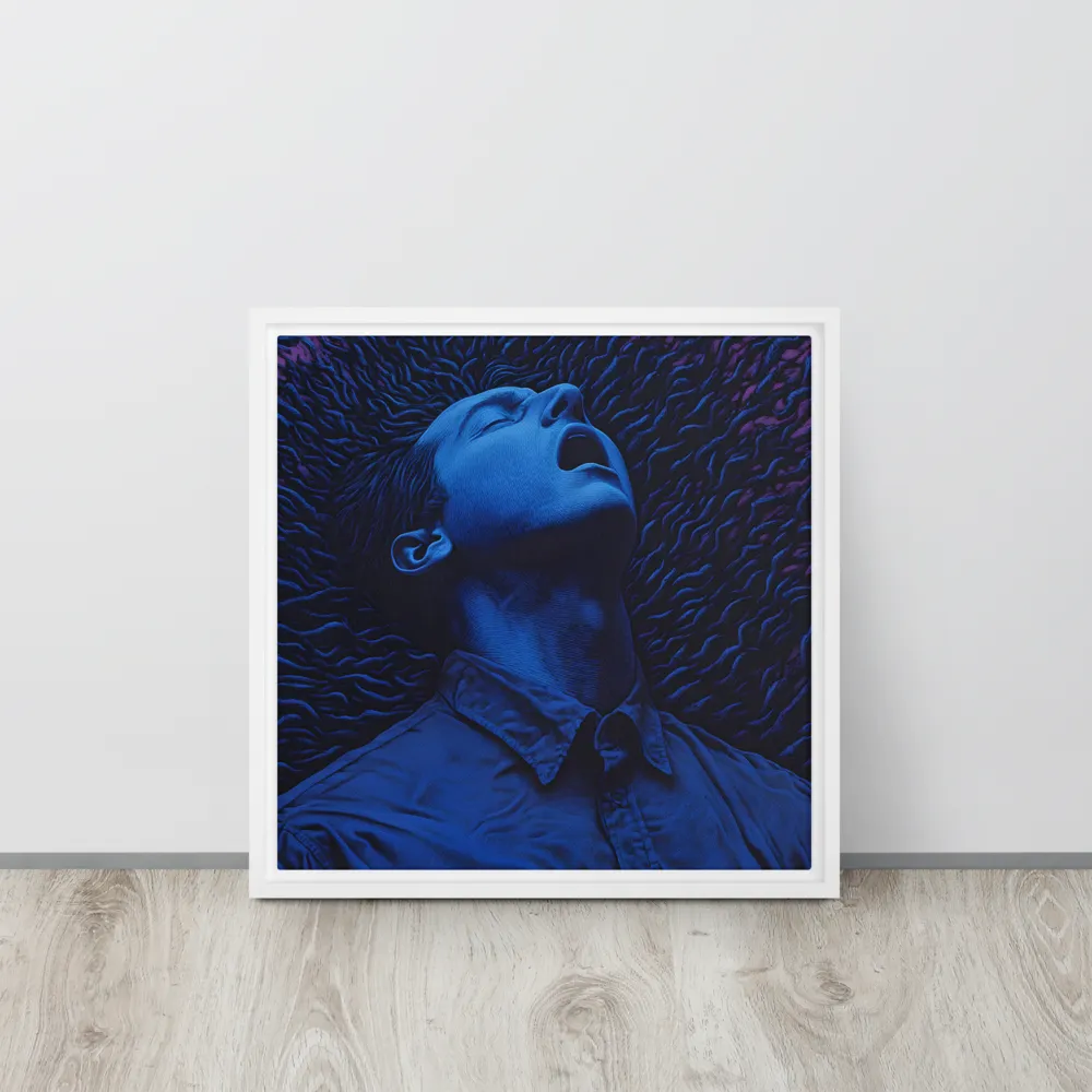Dreams Unbound | Canvas with White Frame | 16″×16″
