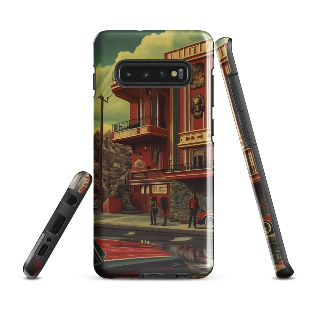 Retro Urban Dreamscape | Phone Case |  S10 Plus | Tough Case | Glossy