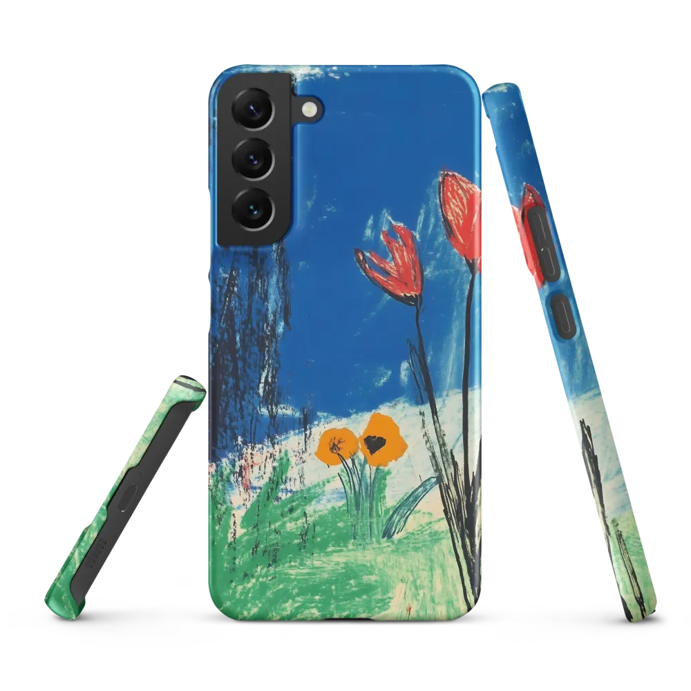 Joyful Blossoms in Blue