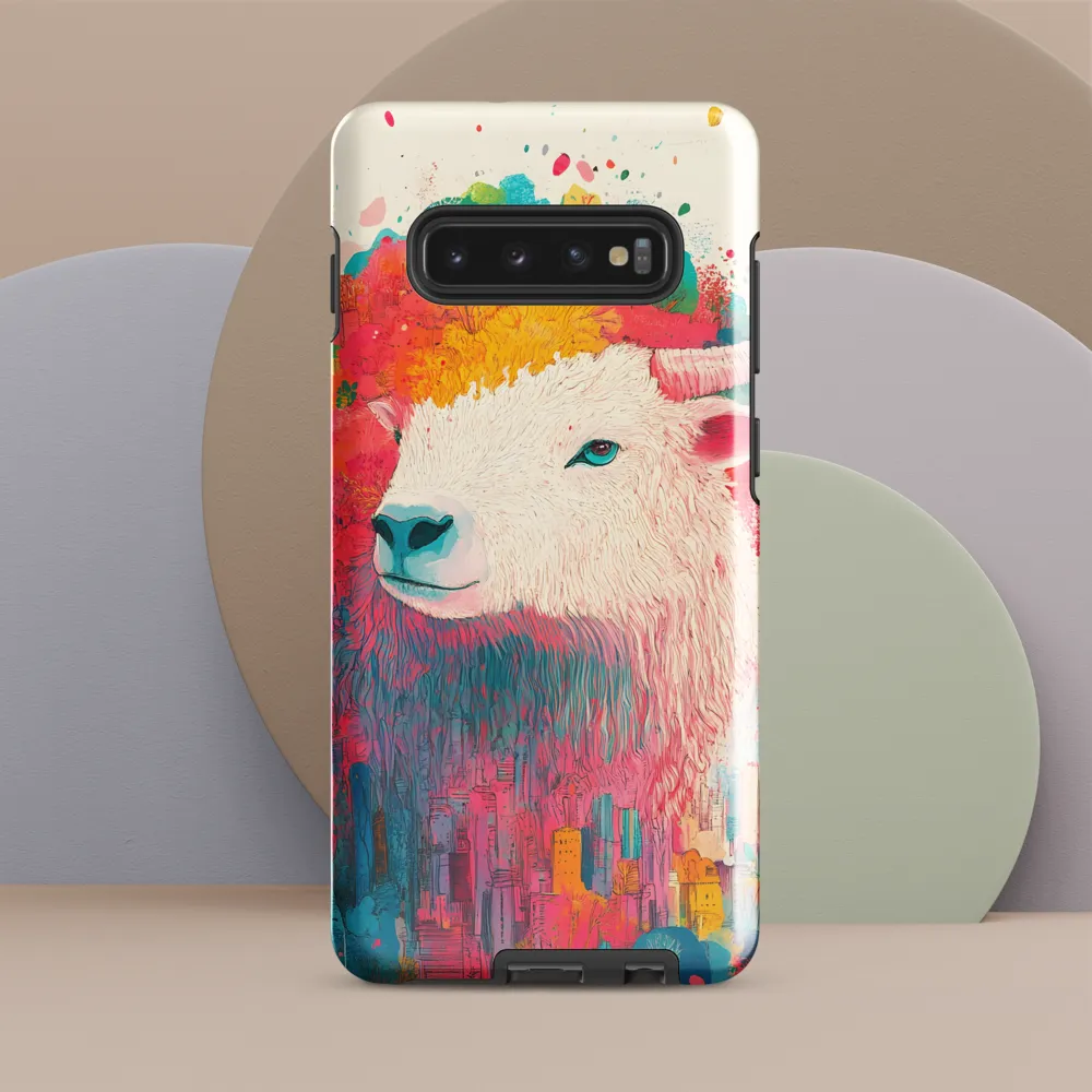 Whimsical Nature: The Goat's Dream | Phone Case |  S10 Plus | Tough Case | Glossy