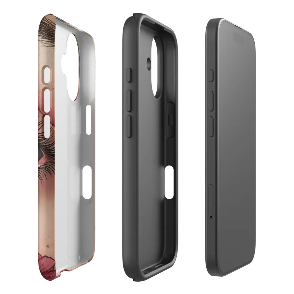 The Introspective Gaze | Phone Case |  16 | Tough Case | Matte