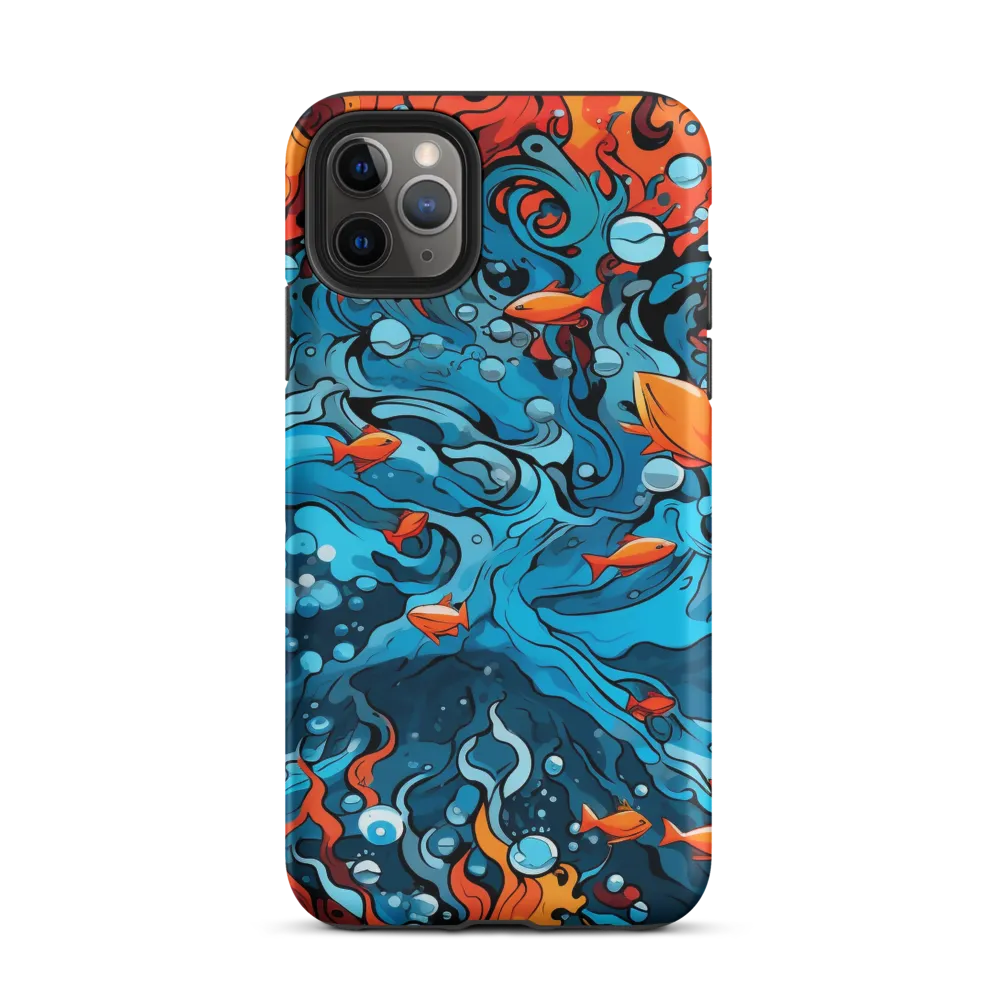 Fluid Harmony: Ocean and Flames