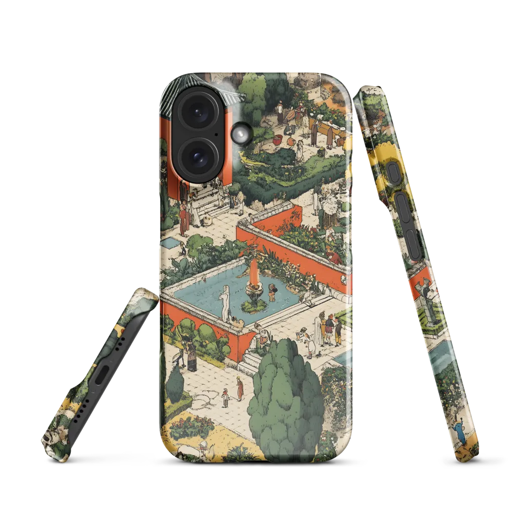 Harmony in the Garden | Phone Case |  16 | Snap Case | Glossy