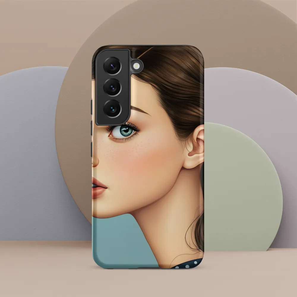 Captivating Gaze: A Modern Portrait
