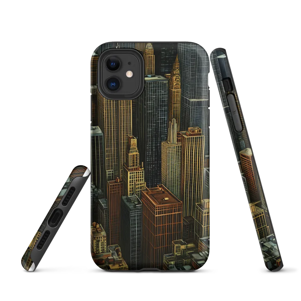 Urban Elegance: A Golden Cityscape