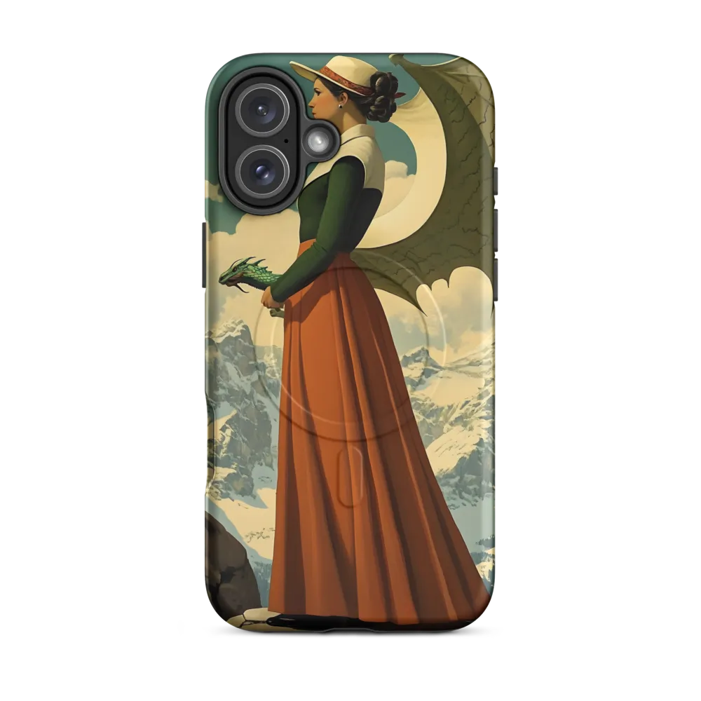 Mystic Harmony: The Dragon Keeper | Phone Case |  16 Plus | MagSafe® Tough Case | Matte