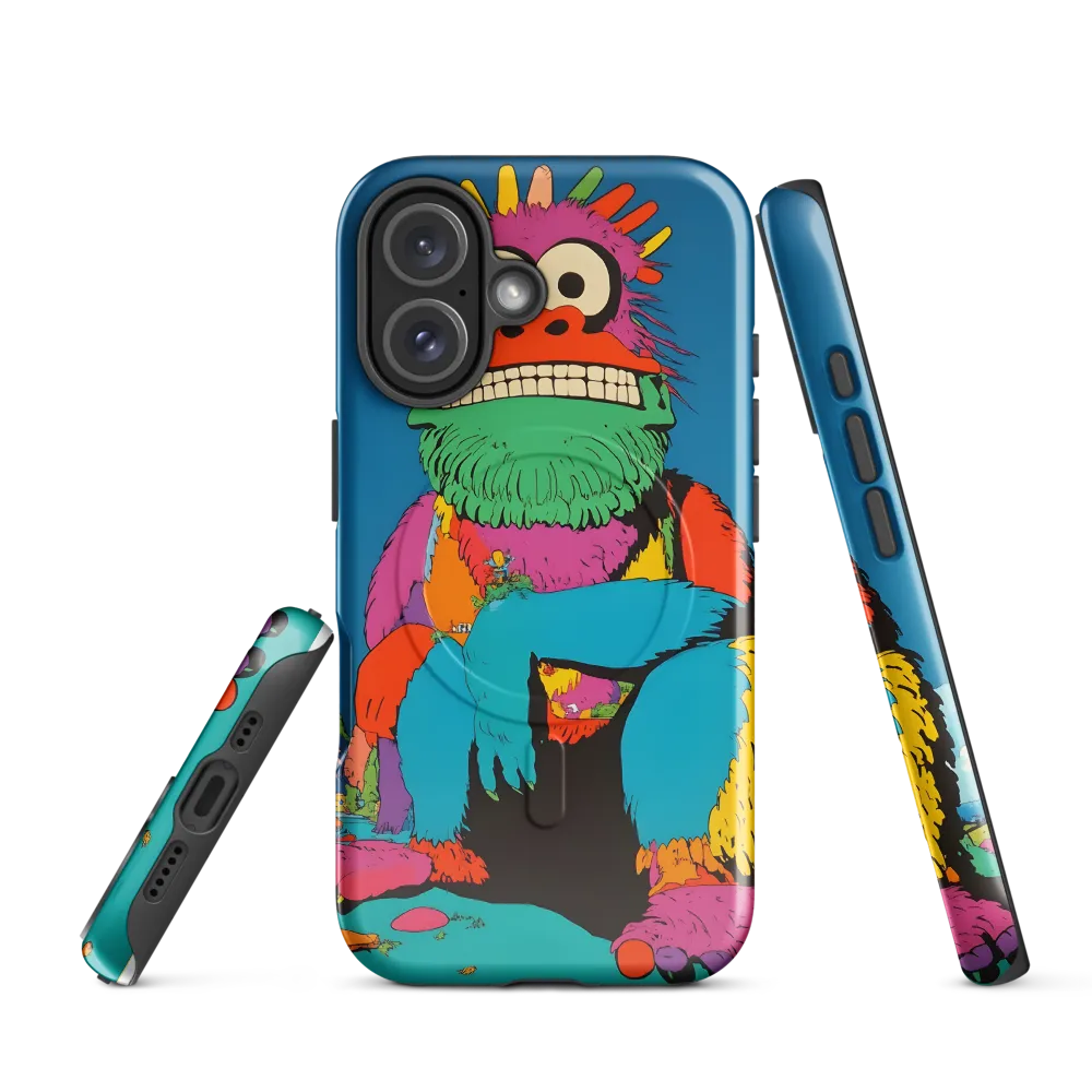 Whimsical Giant: A Playful Monster Encounter