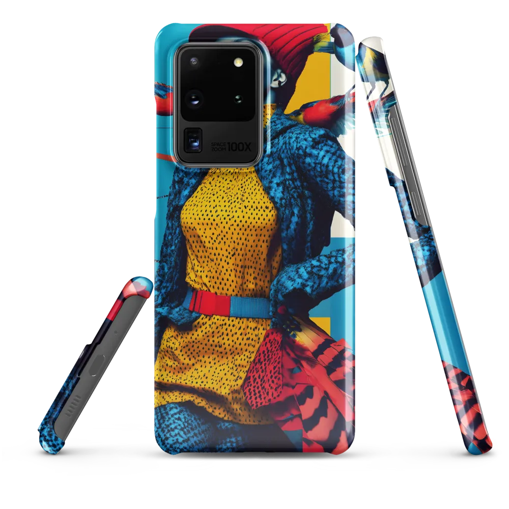 Vibrant Fusion of Nature and Fashion