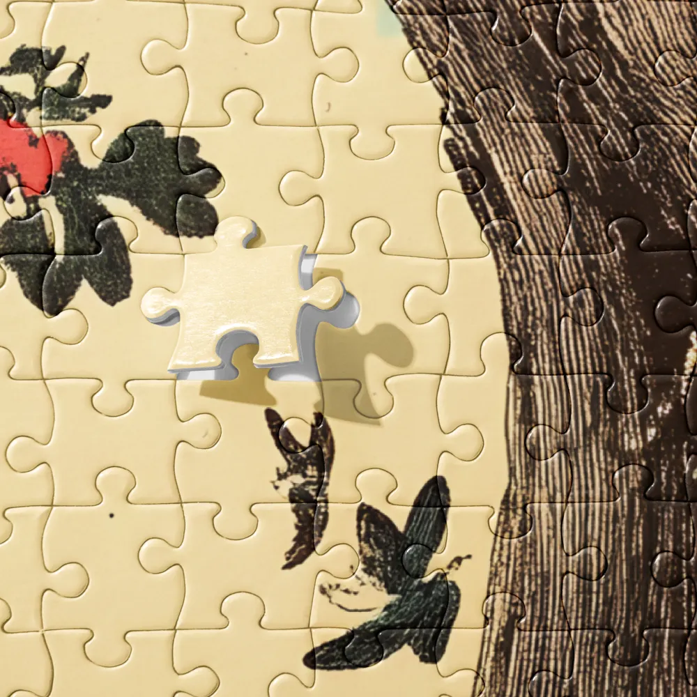 Whispers of a Vintage Landscape | Jigsaw Puzzle | 252/520 pieces