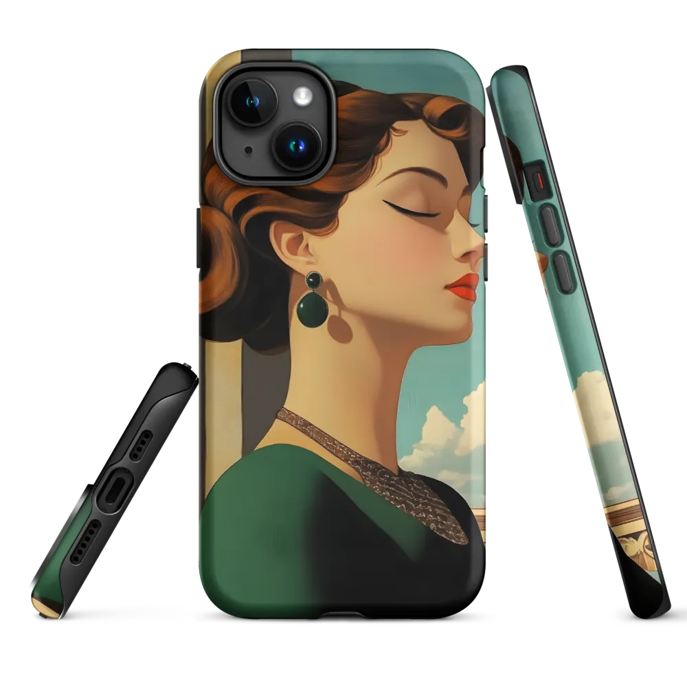 Elegance in Art Deco: A Portrait of Grace