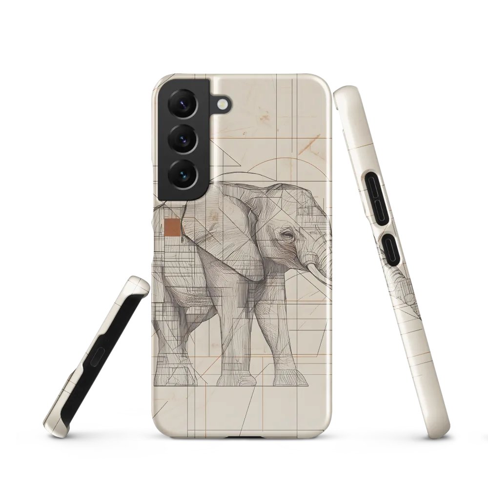 Geometric Elegance: The Steel Elephant