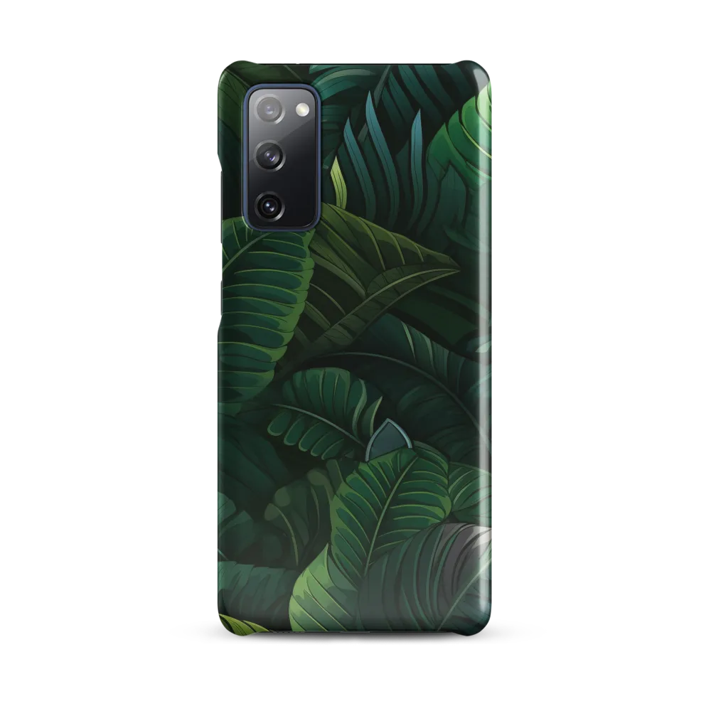 Lush Canopy: A Tropical Foliage Study