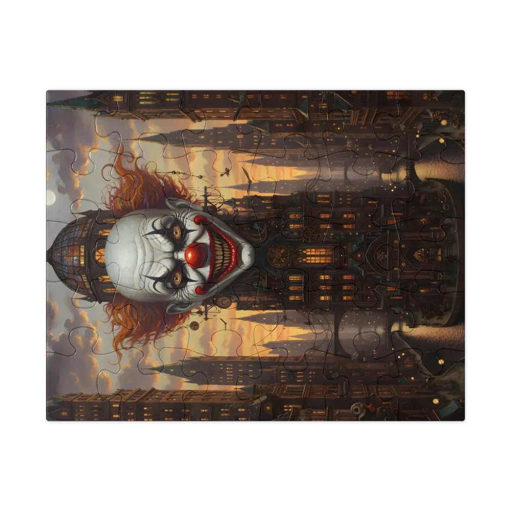 The Laughing Cathedral 
 Jigsaw Puzzle in Tin Box