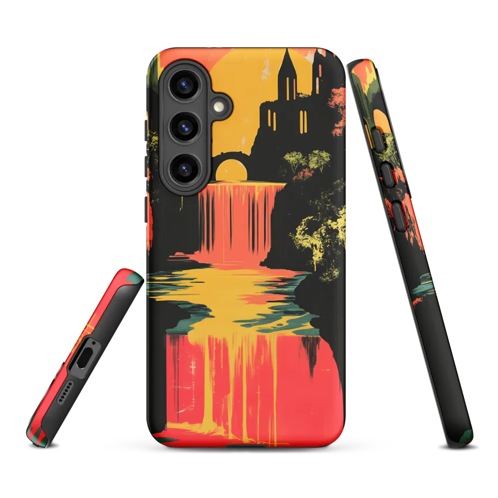 Elysian Echoes: A Surreal Reflections | Phone Case |  S24 Plus | Tough Case | Matte