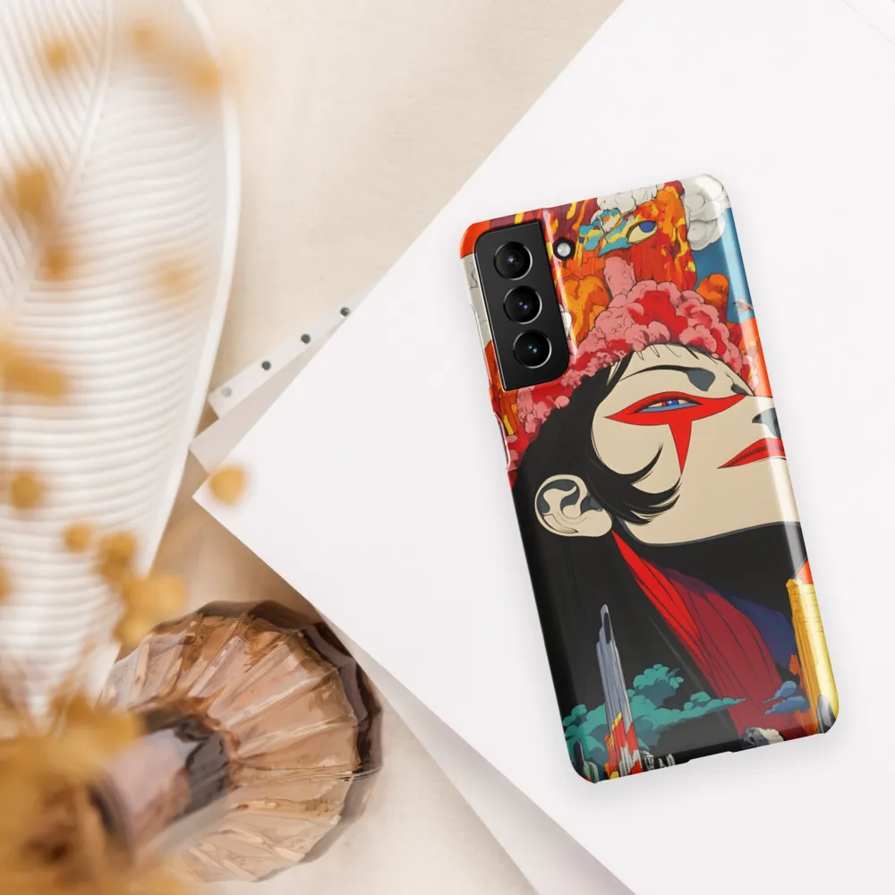 Eruption of Power | Phone Case |  S21 Plus | Snap Case | Glossy