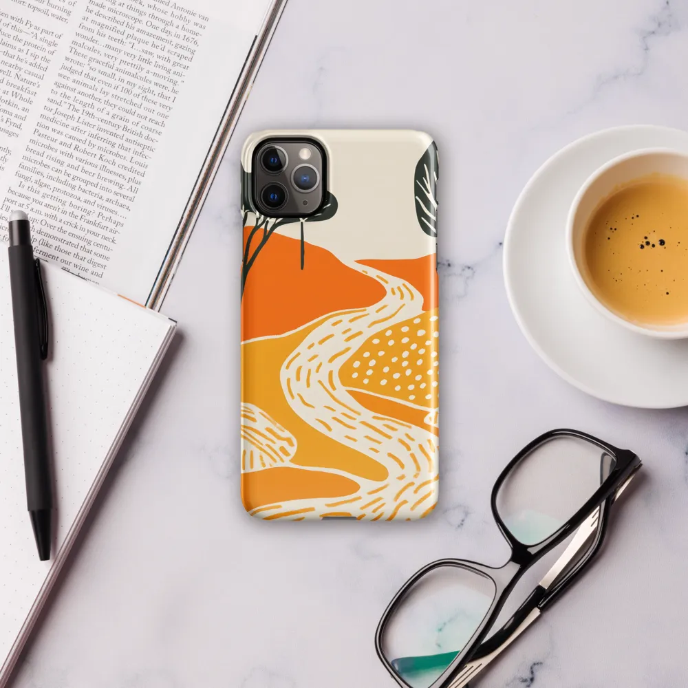 Winding Paths of Color | Phone Case |  11 Pro Max | Snap Case | Glossy