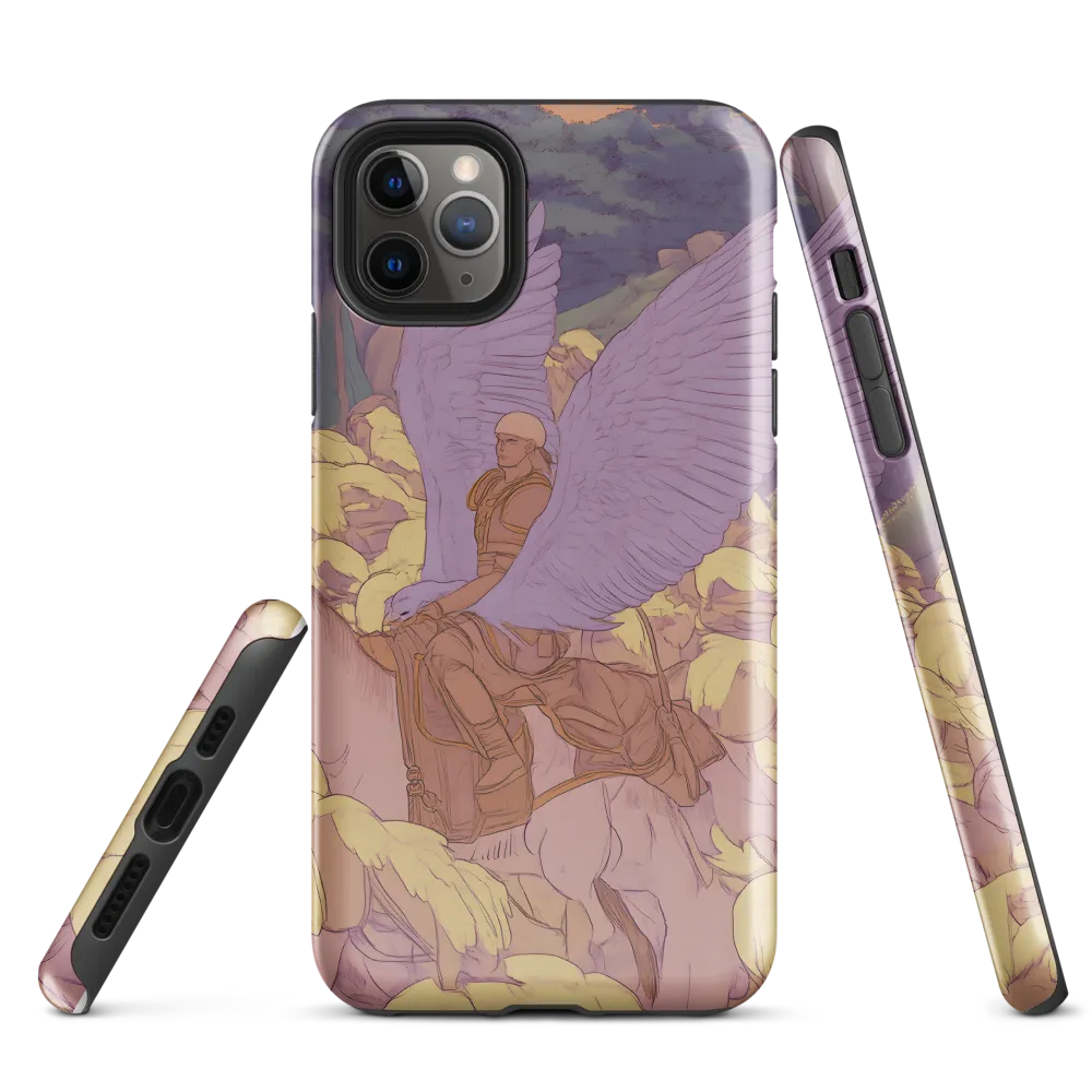 The Winged Guardian | Phone Case |  11 Pro Max | Tough Case | Glossy