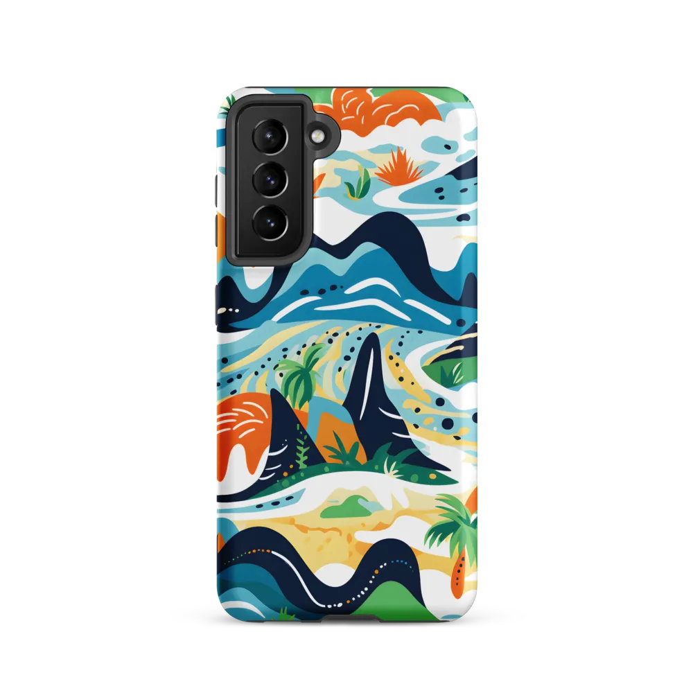 Abstract Tropical Landscape