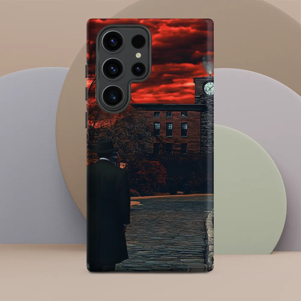 Red Dusk — Approach to the Clocktower