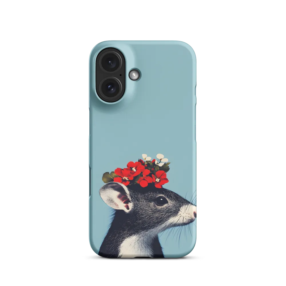 Whimsical Flora: A Mouse's Floral Crown