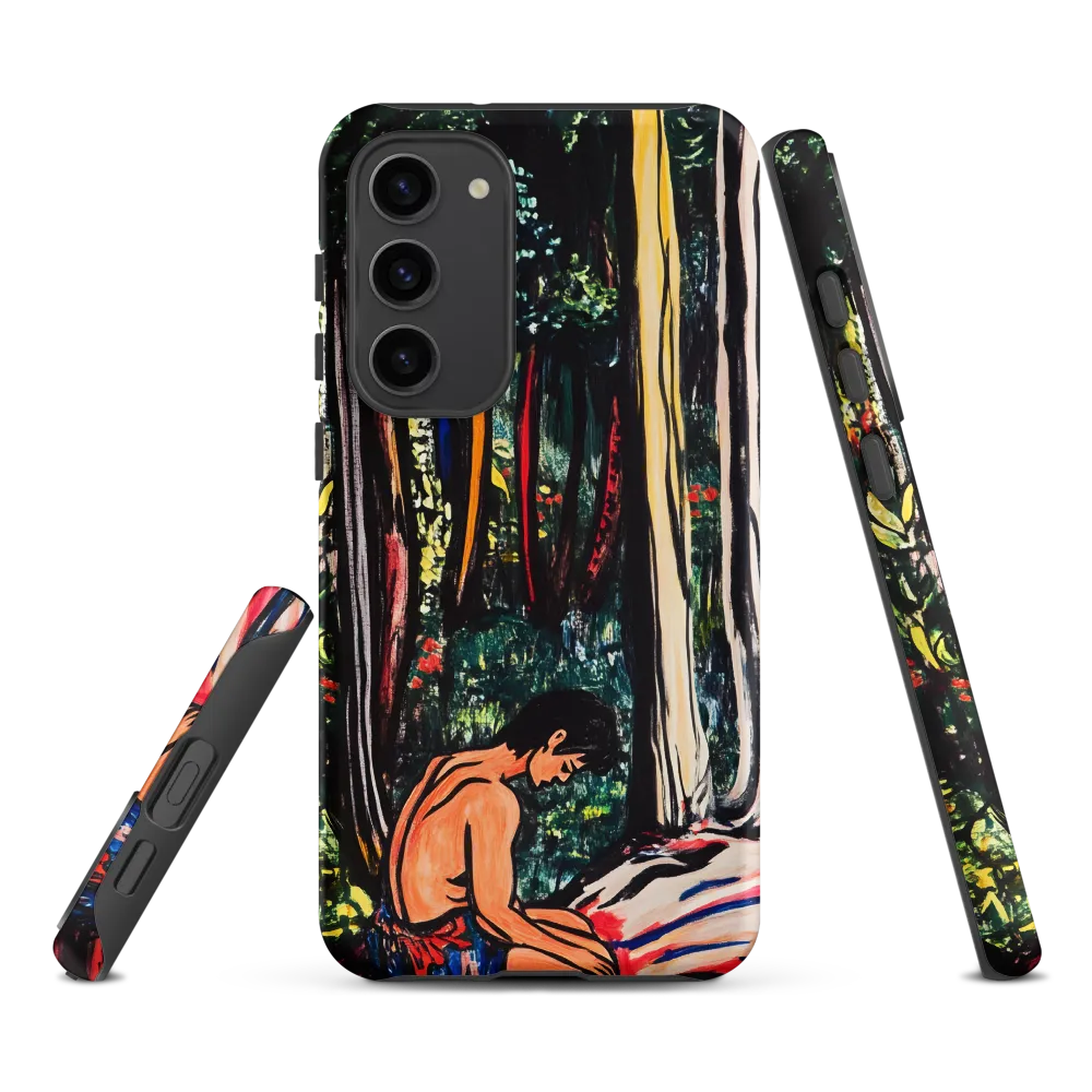 Contemplation in Nature | Phone Case |  S23 Plus | Tough Case | Matte