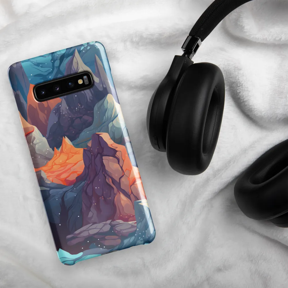 Mystical Peaks of Imagination | Phone Case |  S10 Plus | Snap Case | Glossy