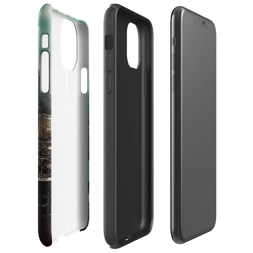 Urban Ruins: A Futuristic Reflection | Phone Case |  11 Pro Max | Tough Case | Glossy