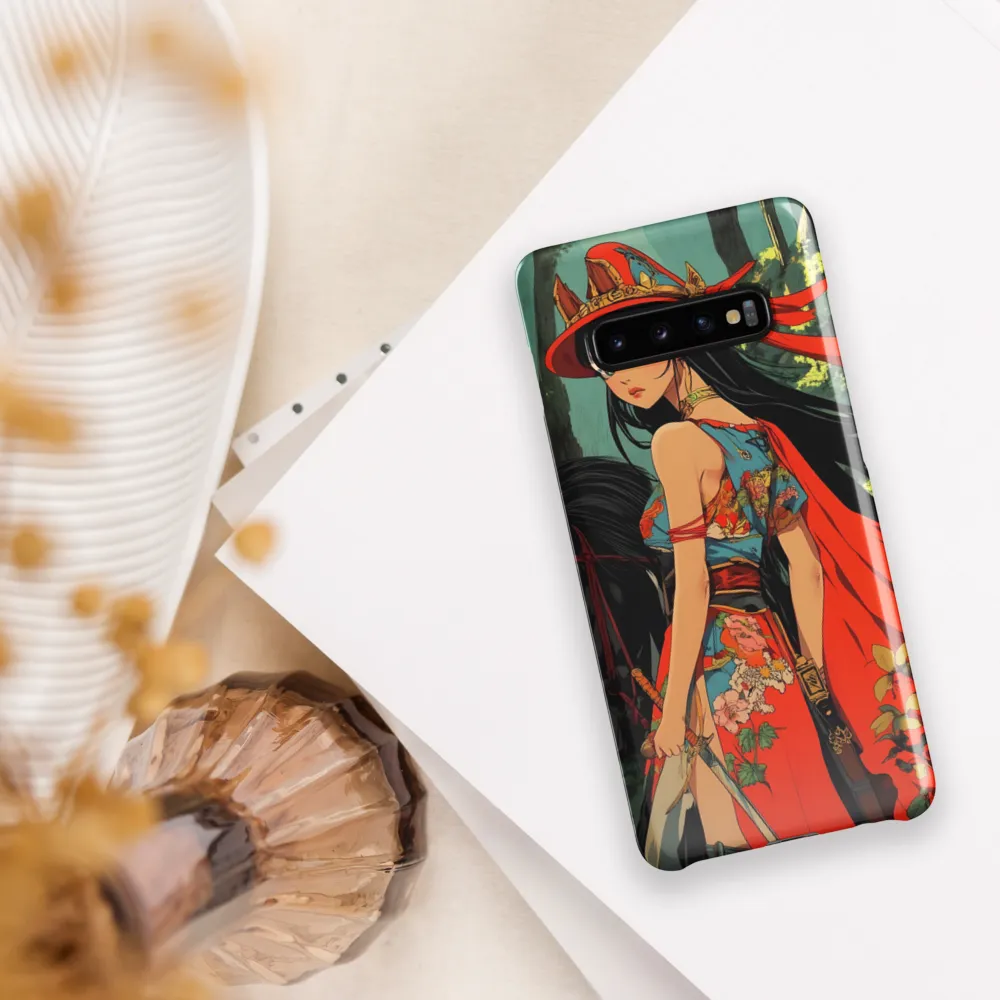 The Warrior's Resolve | Phone Case |  S10 Plus | Snap Case | Glossy