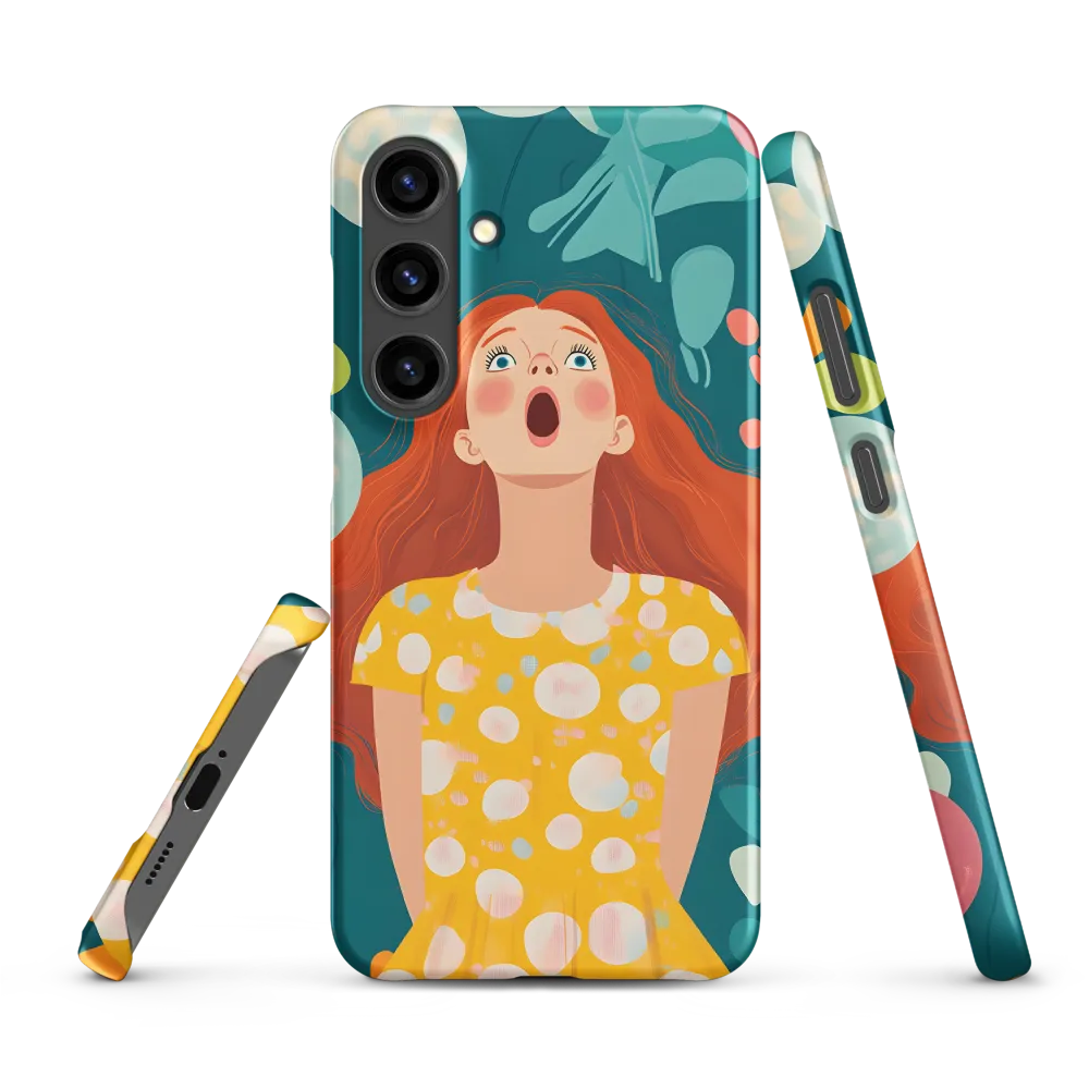 Joyful Expression | Phone Case |  S24 Plus | Snap Case | Matte